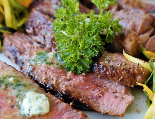 Carne exótica marinada